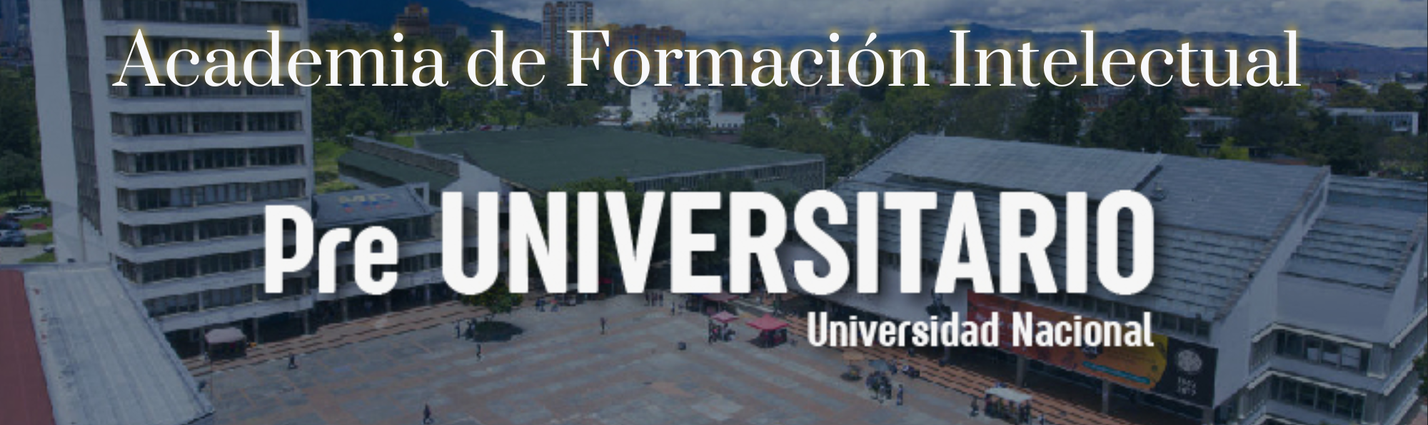 Curso Preuniversitario universidad nacional  2025